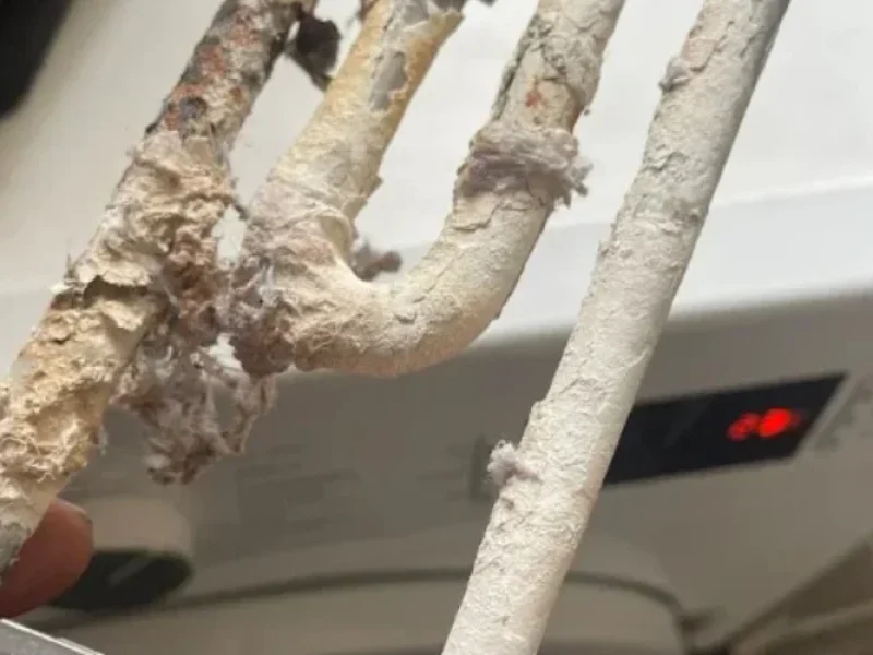 Limescale damage impacts the Lifespan of your washing machine